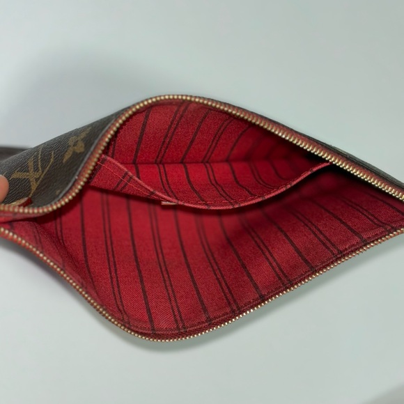 LOUIS VUITTON MONOGRAM CANVAS NEVERFULL GM POCHETTE (FL1210) - Picture 5 of 5